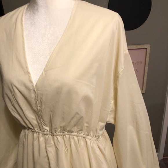 TEXTILE Elizabeth & James Beige Maxi Dress NEW - Picture 4 of 15